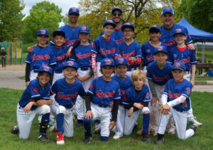 2025 Toronto Playgrounds Baseball Association (TPBA) 10U ‘AA’ Rep Team.