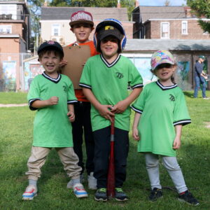 The Wrens were all smiles at the end of season 2025 TPBA Tee Ball Celebration Day Event at Art Eggleton Park.