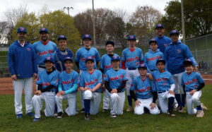 2026 Toronto Playgrounds Baseball Association (TPBA) 13U Select Team.