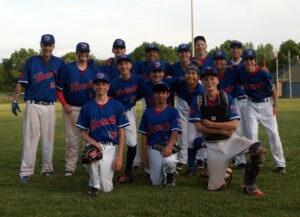 2026 Toronto Playgrounds Baseball Association (TPBA) 15U Select Team.
