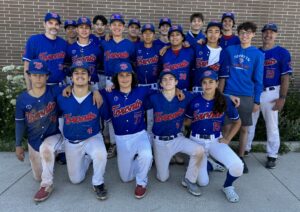 2026 Brampton Minor Baseball Inc. (BMBI) 18U 'AA' Tournament Finalists: Toronto Playgrounds Baseball Association 18U 'AA'.  [Photo courtesy of Dora Yeoh]