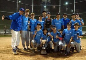 2026 TPBA House League Baseball 15U Bantam Division Tournament Champions: Pilots
