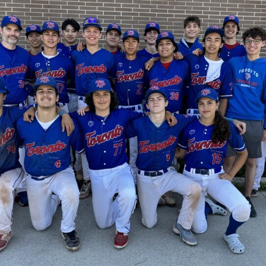 2026 Brampton Minor Baseball Inc. (BMBI) 18U 'AA' Tournament Finalists: Toronto Playgrounds Baseball Association 18U 'AA'.  [Photo courtesy of Dora Yeoh]