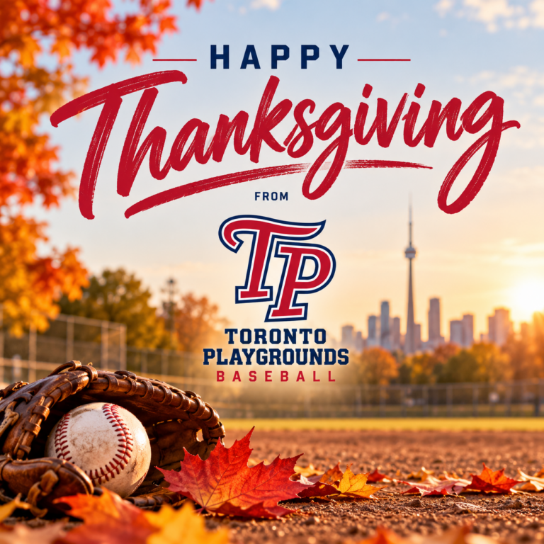 Toronto Playgrounds Thanksgiving Baseball